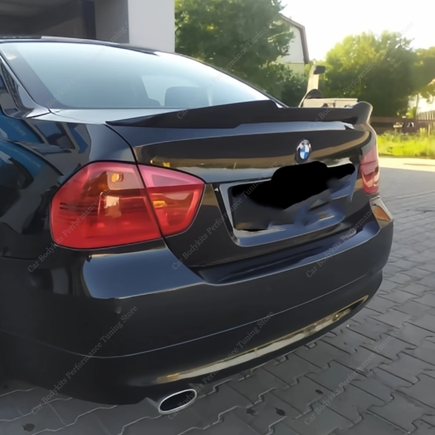 Achterspoiler Auto Spoiler Vleugels Voor BMW 3 Serie E90 Sedan 2005