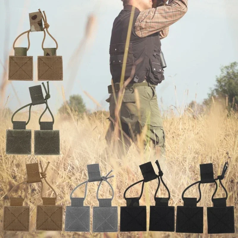 Tactical Elastic Straps Magazine Fastener for D3CRM Chest Rig Hook and Loop Radio Retention Bungee Fixed Buckle Vest Accessories tactical vest accessories