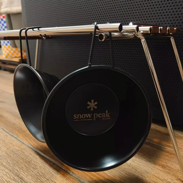 Snow Peak 야외 304 스테인리스강 캠핑 눈 그릇: 캠핑에 필요한 강력한 동반자