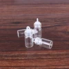 Lots 300 pieces 1ml 2ml Mini Glass Bottles with Plastic Stopper Spice Bottles Jars DIY Craft 4