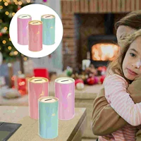 3 Pcs Cartoon Round Piggy Bank Child Girls Money Jar Challenge Desktop Coin Container 1