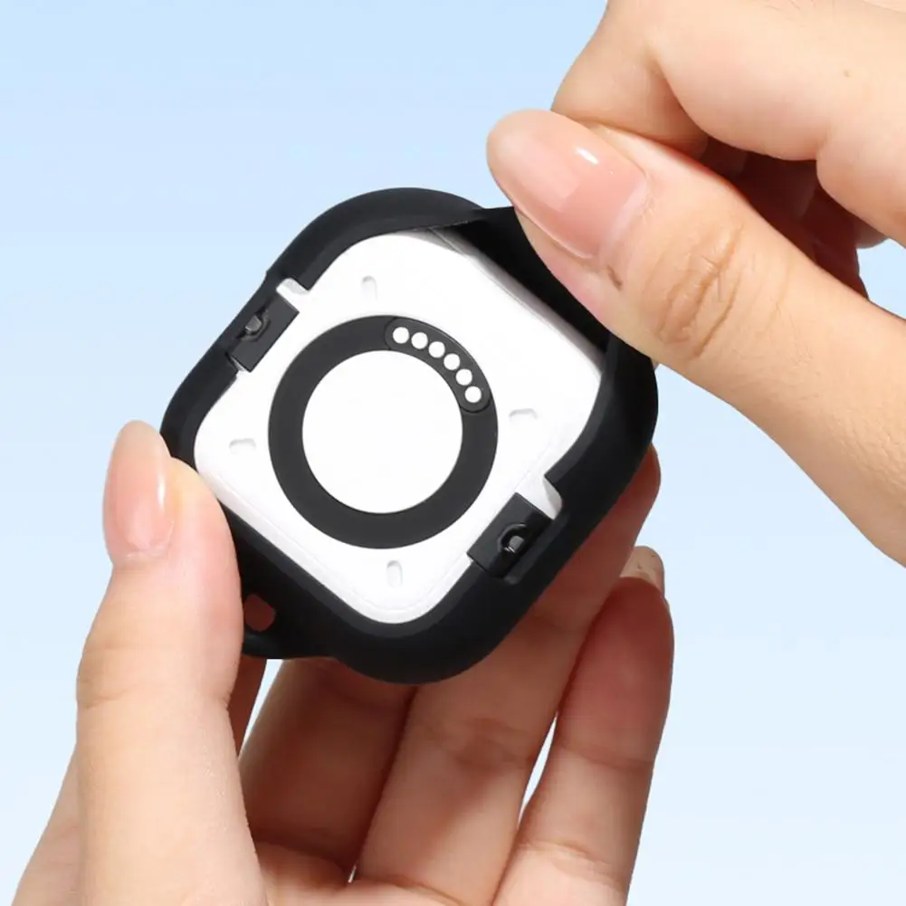 Silicone Protective Cover with Hand Strap - Durable Anti-Drop Camera Lens Case