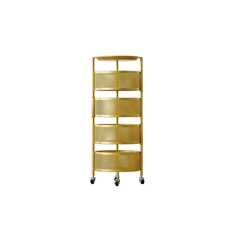Multi layer storage trolley for Salon Professional Use Installation-free Beauty Trolley Sorting Storage