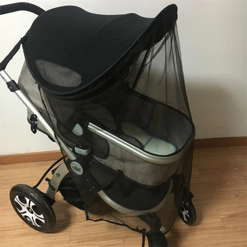 Baby Stroller Trolley Sun Shade UV Protection Full Cover Mosquito Net Stroller Accessories Outdoor Activities Sun Visor Awnings stroller accessories for baby boy	