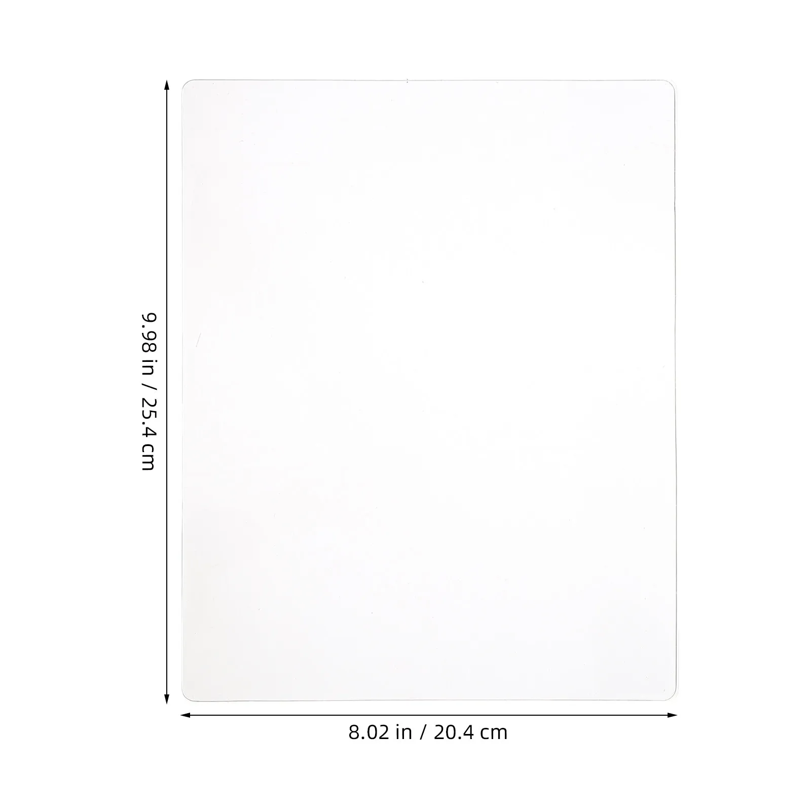 젤 프린팅 플레이트 8x10 부드럽고 유연한 논스틱 재사용 가능한 모노프린팅 보드 (카드 제작, 저널링, 공예용 젤 플레이트)