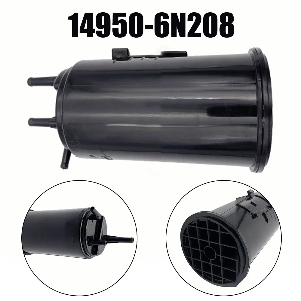 Easy Installation Vapor Canister Vapor Canister 14950-6N208 Black