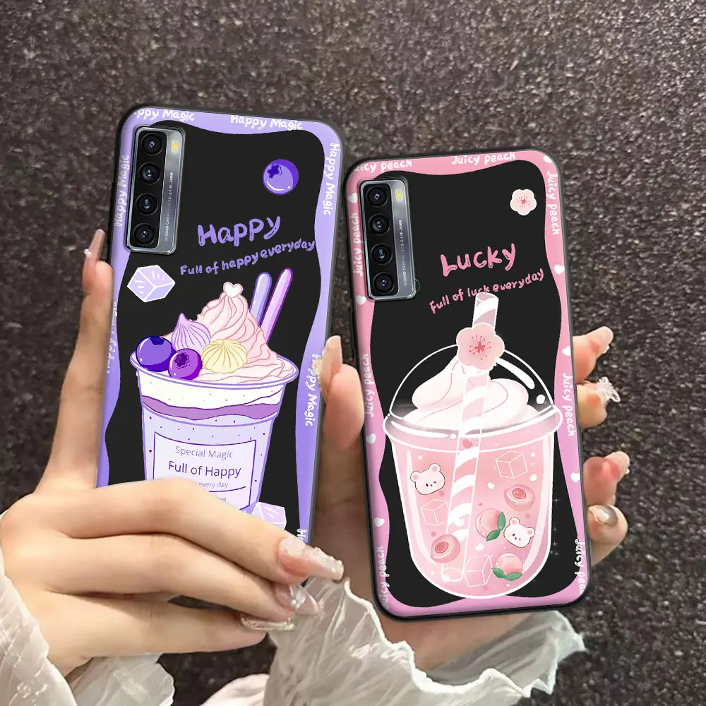 Astronaut Pattern Soft Silicone TPU Phone Case - Protective and Stylish Back Cover