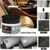 Leather Filling Paste 50ml Natural Leather Filler Repair Compound Leather Restoration Cream For Tears Crack Burns Holes Filler 1
