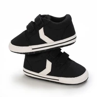 Black Fashion Newborn Casual Cloth Shoes Boys And Girls First Step Walking Shoes Infants Toddlers Children's Non Slip Baby Shoes 5