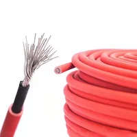 Câble solaire PV 8/10/12/14/16AWG fil de cuivre étamé fil PV pour voiture extérieure RV bateau Marine maison panneau solaire utilisation 10/6/4/2.5/1.5mm2 3
