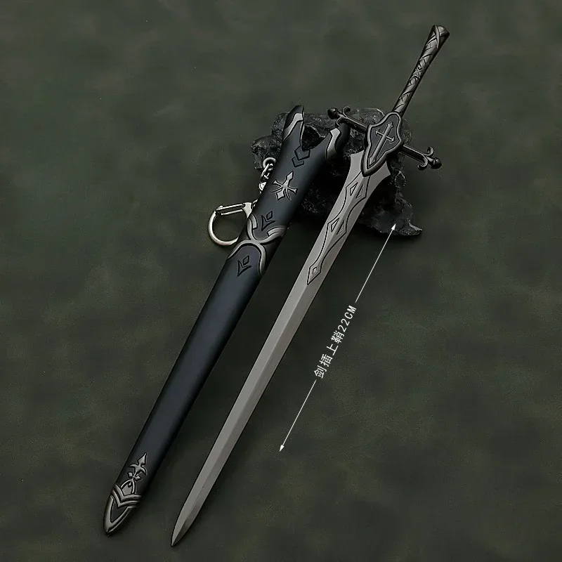 22cm Fate/stay Night Weapon Siegfried Balmunk Dargon Slayer Saber Anime Peripheral Metal Katana Weapon Model Gifts Toys for Boys cosplay sword cosplay prop cosplay toy