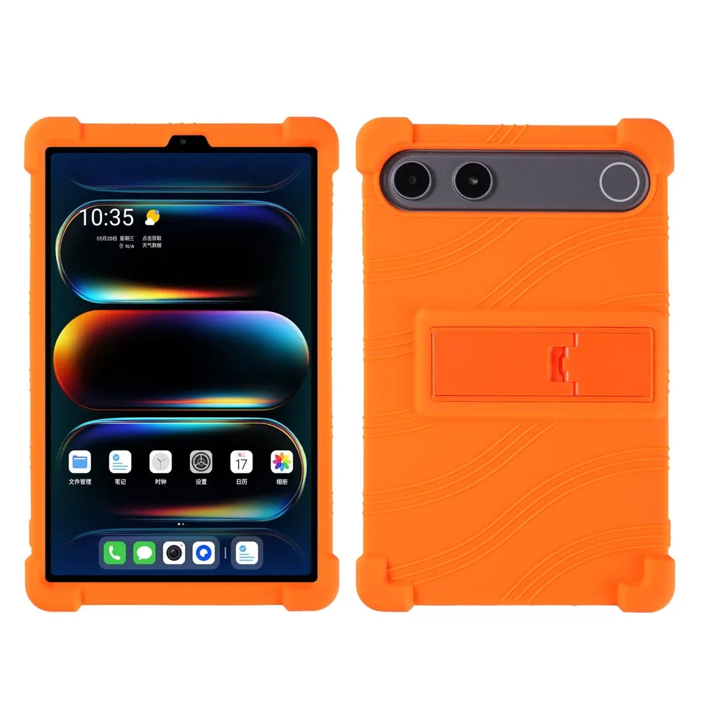 Shockproof Kickstand Silicone Tablet Case, 8.8 Portable and Durable Design