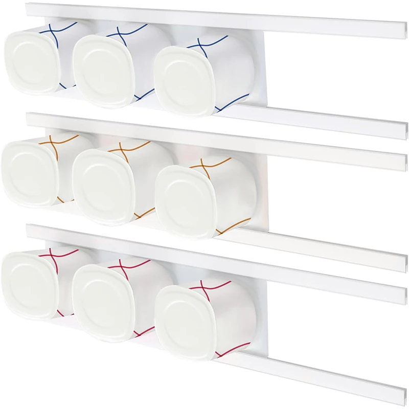 رف تخزين باب الخزانة المثبت على الحائط للمطبخ، منظ...