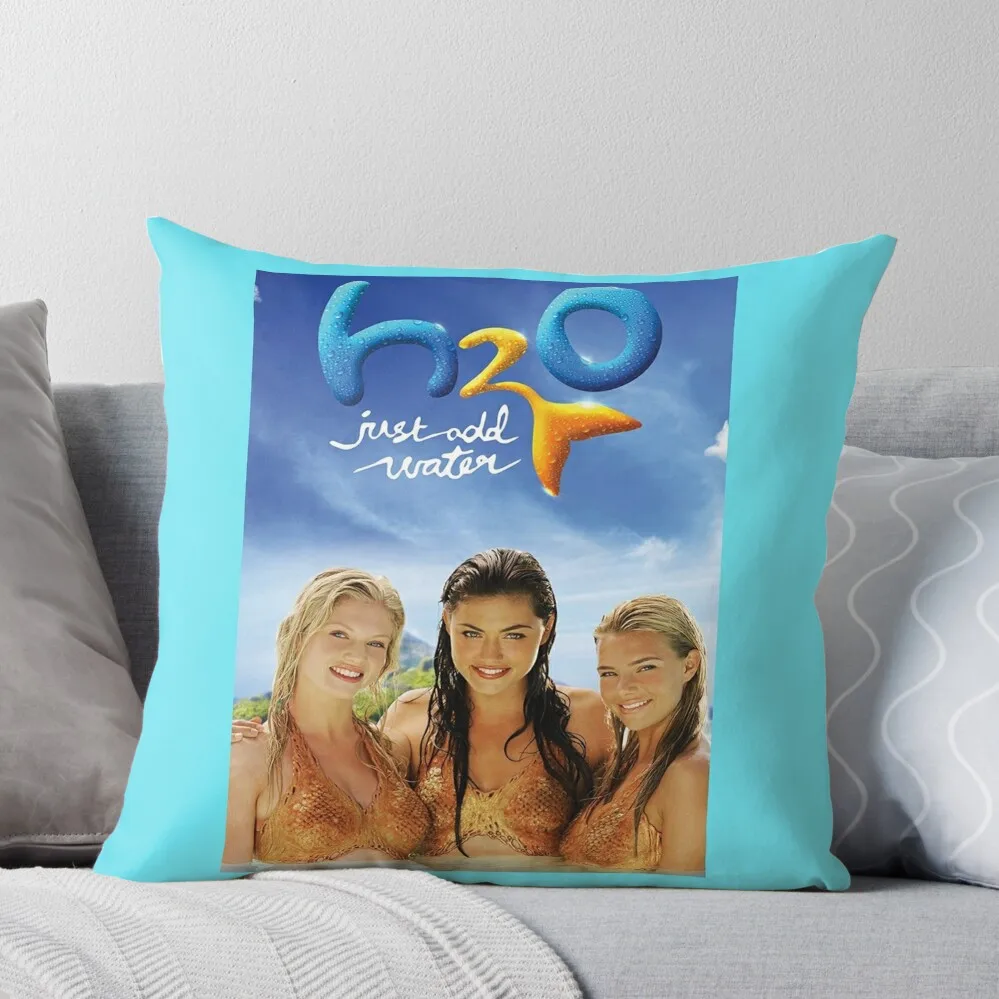 

H2O Just Add Water Throw Pillow Couch Cushions Decorative Cushion Pillow Cases Decorative Christmas Cushion For Home