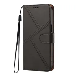 Leather Wallet Case with Flip Card Slots and Kickstand Back Cover for Blackview Wave 10 (YB1123)