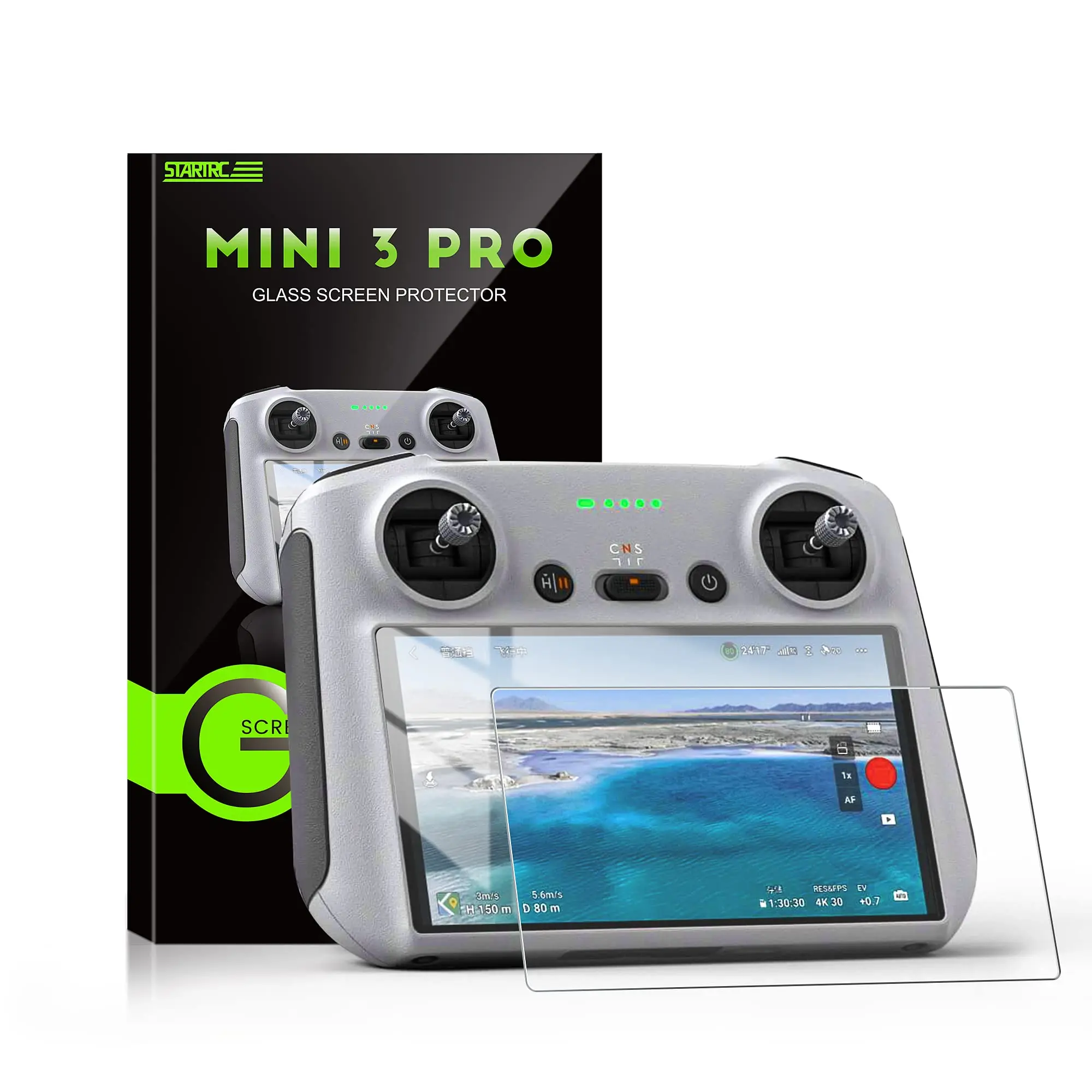Mini 3 Pro Schermo In Vetro Temperato Opaco Antiriflesso Per Dji Mini 3 Pro/Mini 3/Air 2S/Mavic 3 Pro/Classic Accessori Per Controller Rc