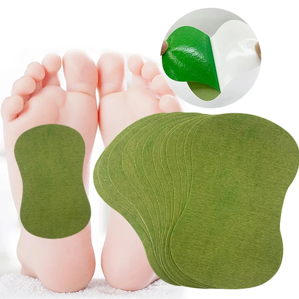 12-72PCS Foot Patches Self-heating Moxibustion Patch Help Sleeping Foot Acupuncture Patch After Sports Running