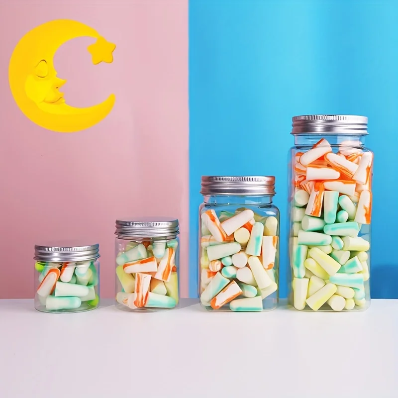 Беруши в форме улитки для быстрого восстановления, 18/28/68/120 шт., повышающие качество сна, путешествия, работа, исследование