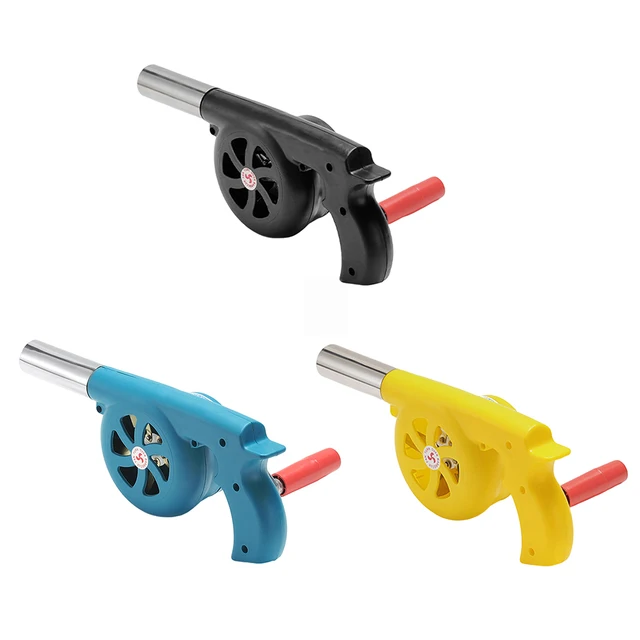 Kézi Hajtókar Ventilátor Hordozható Bbq Légfúvó Gyors Tűz Indító Könnyű Grill Piknik Kemping Kiegészítők - Image 4