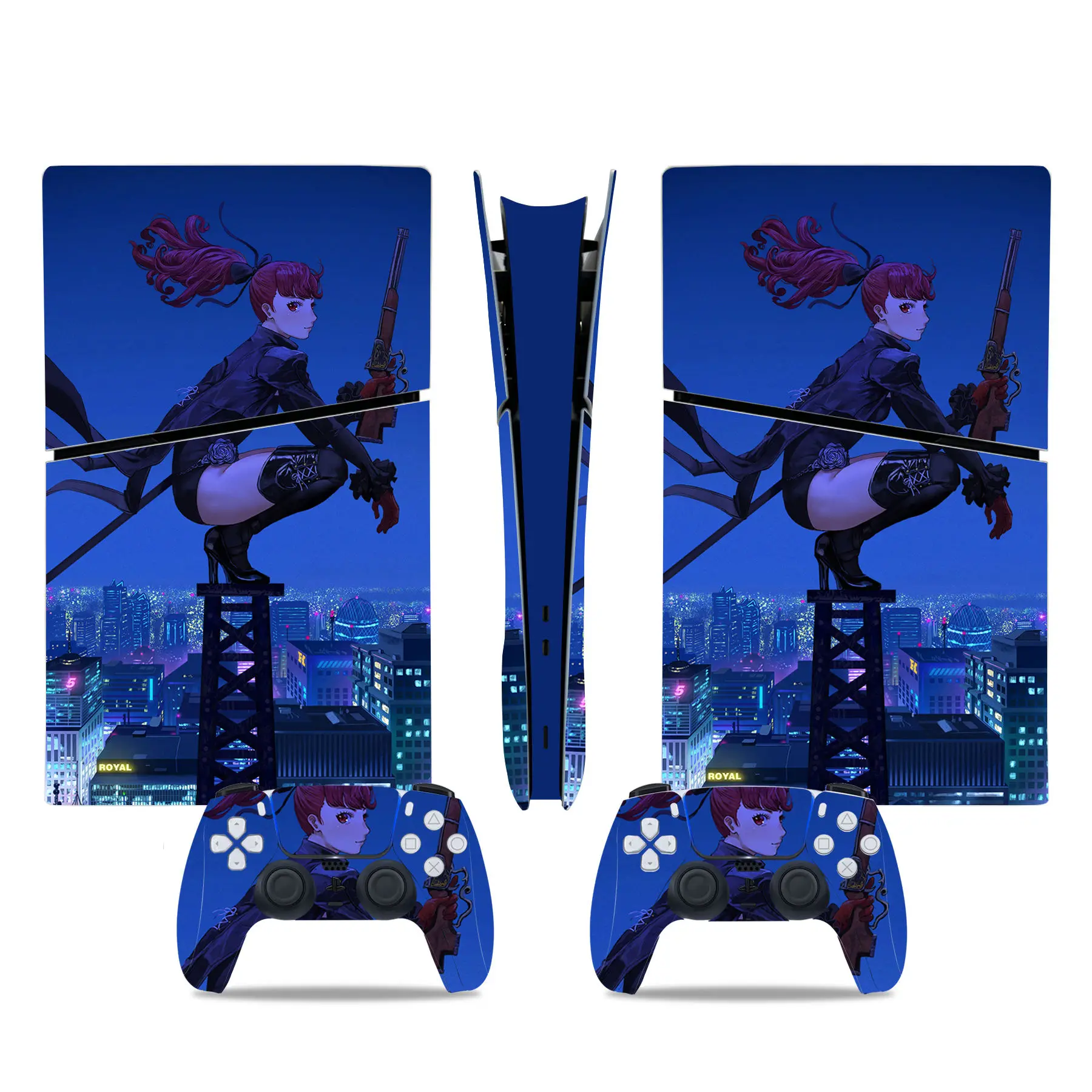 P5 Personale Per Ps5 Slim Digital Edition Skin Decal Cover Per Ps5 Slim Console E 2 Controller Ps5 Slim Skin Sticker Vinyl