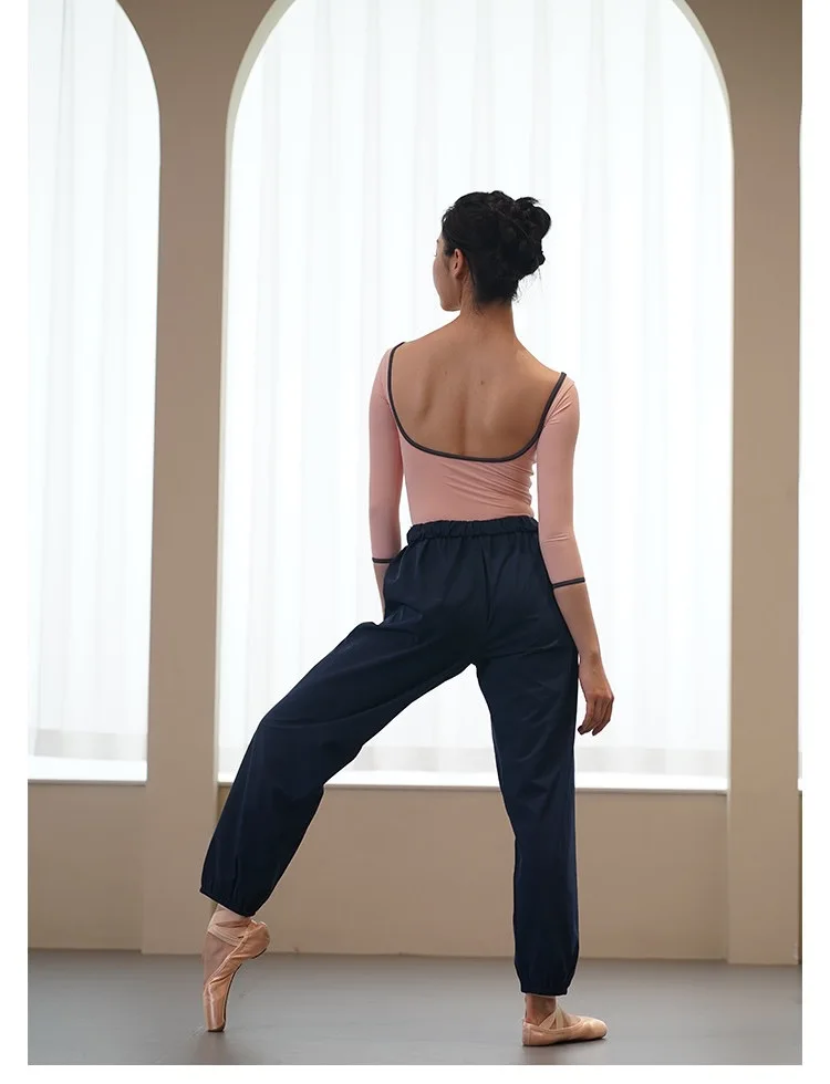 Ballett Tanz Lange Hosen Erwachsene Täglich Bequem Im Freien Praxis Tanzen Kleidung Frauen Schnell Trocknende Bunte Tanz Hosen – Detail 9