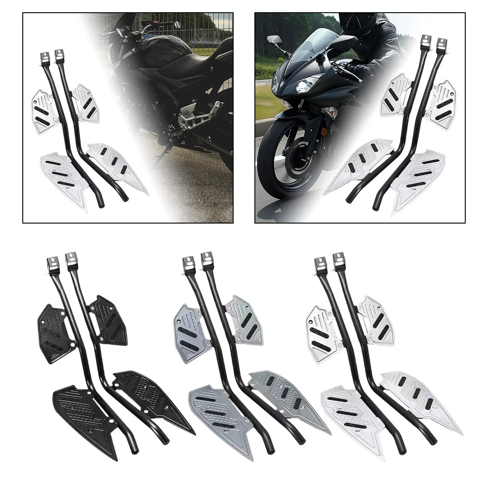 Engine Guard Crash Bar Frame Foot Pegs Motorcycle Accessories Protection Anti Slip Foot Pedal for Yamaha Xmax300 2018-2023 Engine Guard Crash Bar Frame Foot Pegs Motorcycle Accessories Protection Anti Slip Foot Pedal for Yamaha Xmax300 2018-2023