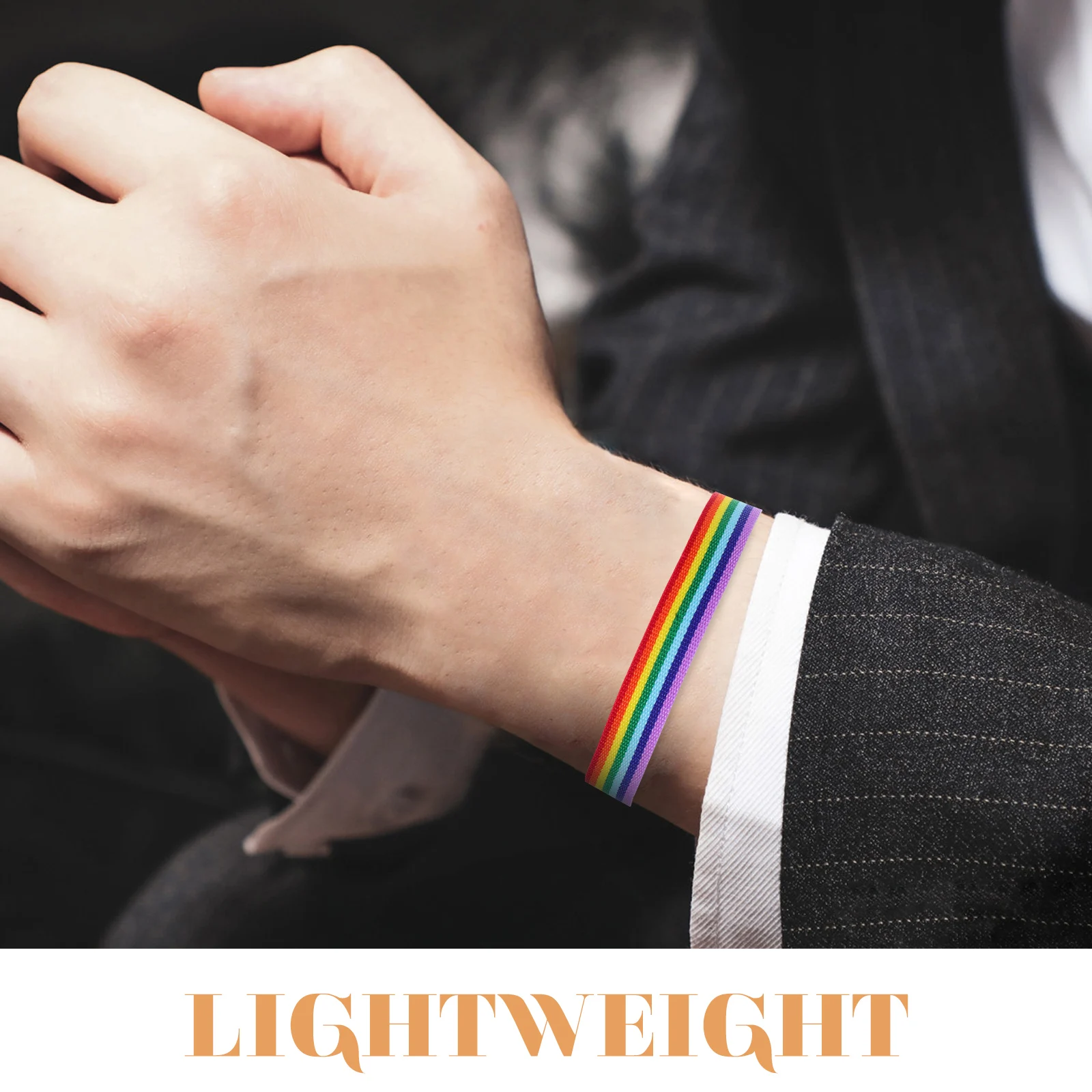 Rainbow Pride Wristbands (2pcs) 3