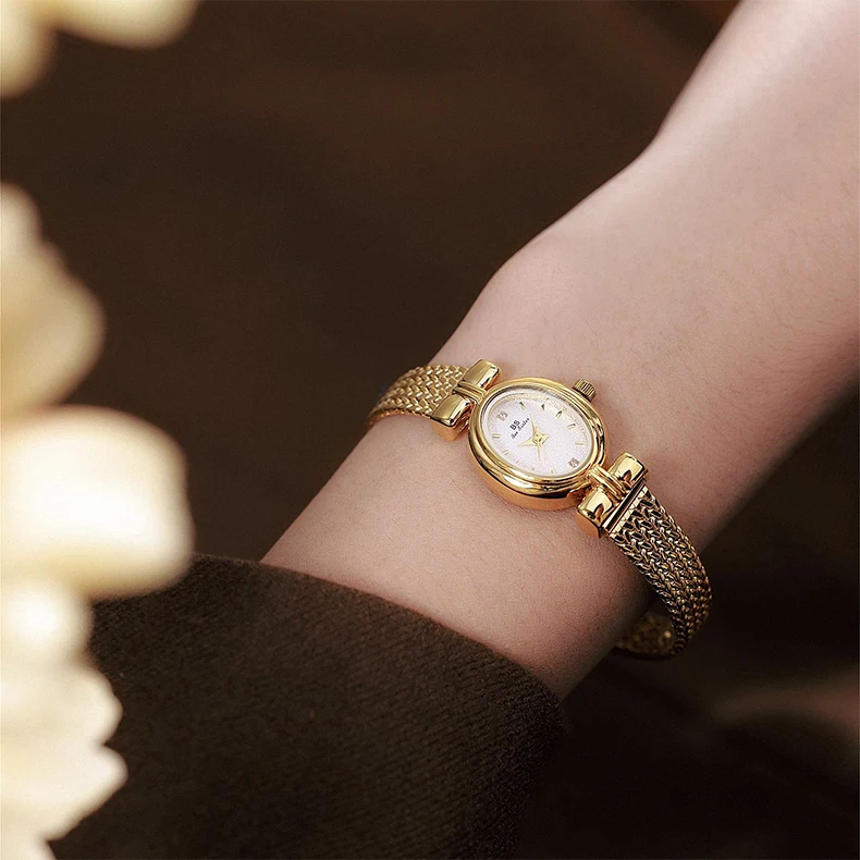 Reloj mujer elegante de pulsera con movimiento de cuarzo lujo_voghion.com