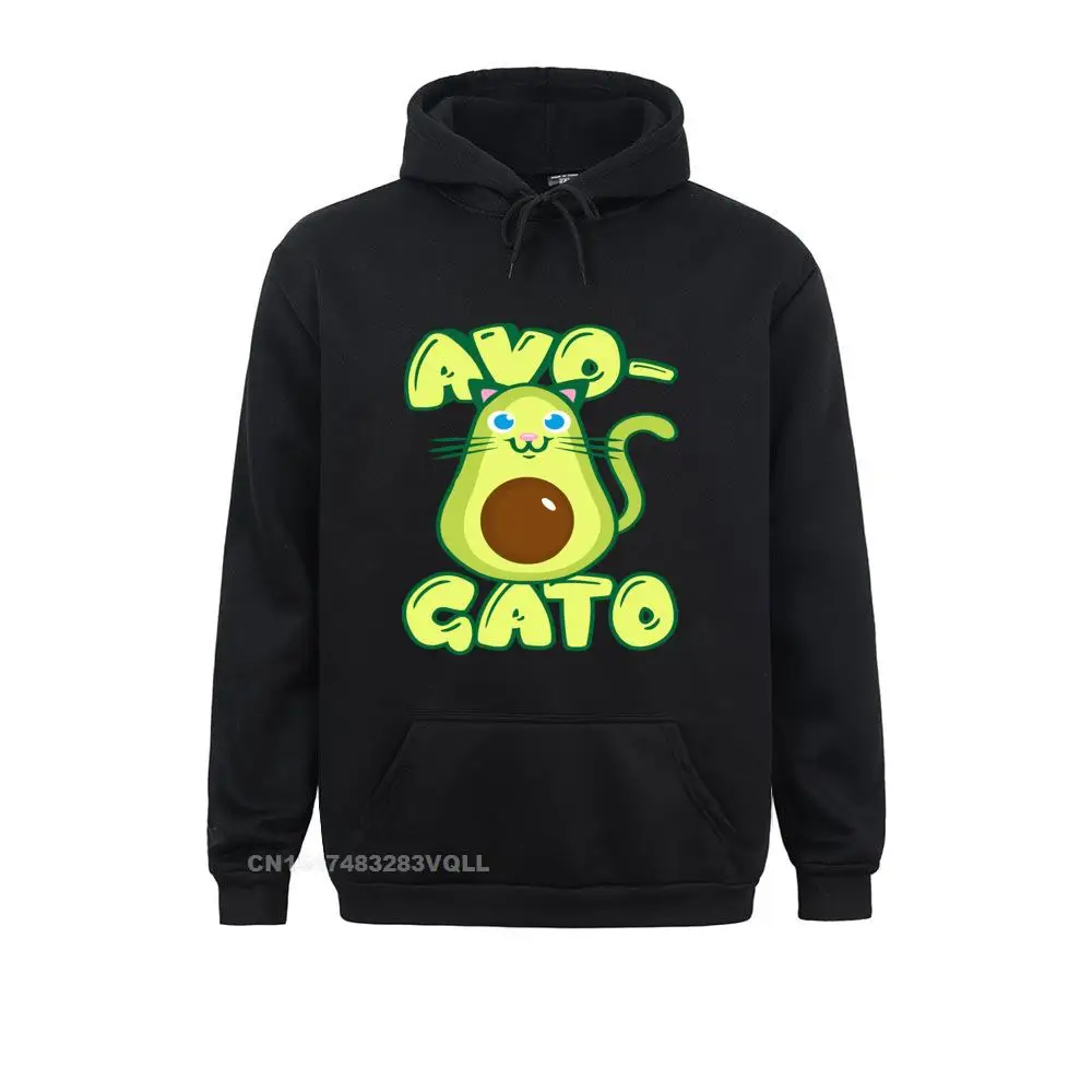 

Hoodies Avocato Funny Cat Avocado Pun VALENTINE DAY 2022 Discount Simple Style Long Sleeve Men Sweatshirts Family Sportswears