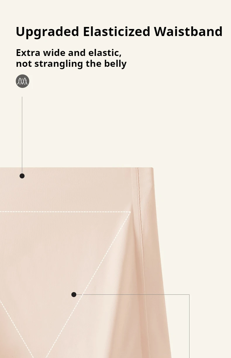 Pantaloncini di sicurezza donna in seta ghiaccio intimo senza cuciture_voghion.com