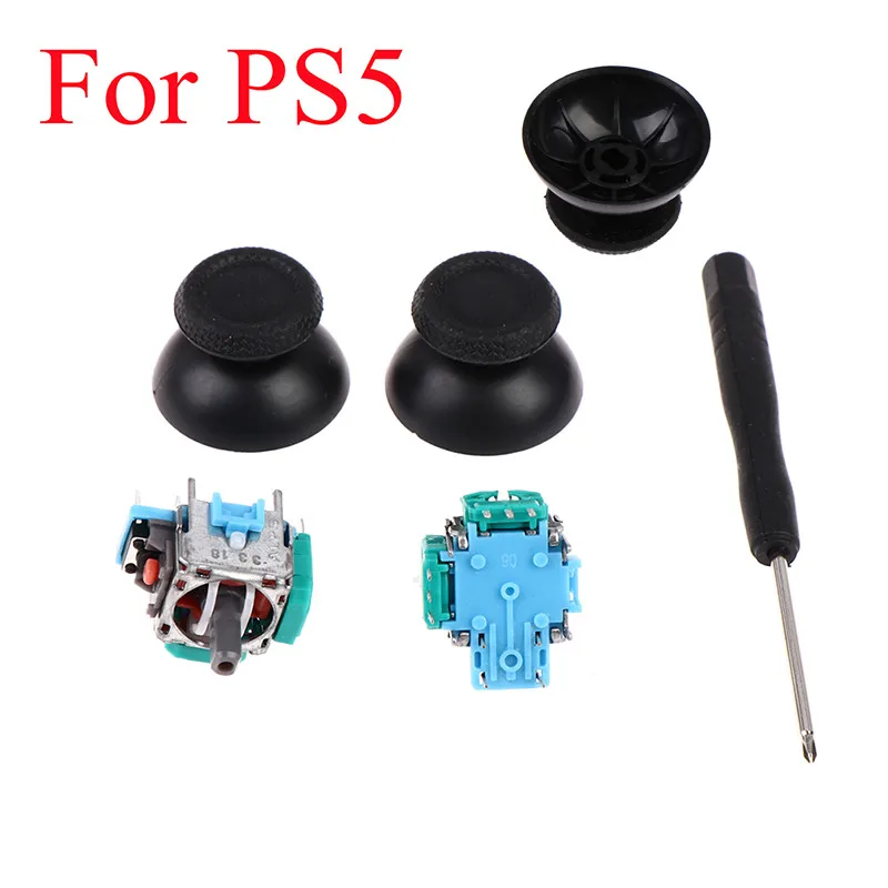 1Set 3D Analogico Joystick Sensore Potenziometro Thumb Stick Per Ps5 / Ps5 Slim / Ps5 Pro Per Sostituire Joystick Analogico