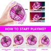 Original Patented Flying Ball Spinning Hand Controlled Drone 360 ° Rotation Mini with LED Lights Fun Christmas Gift for Children 2
