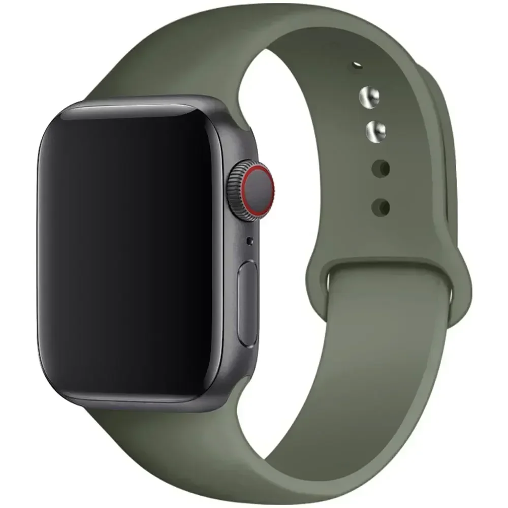 Premium Silicone Sport Band for Smartwatch - Vibrant & Durable Design for Everyday Wear