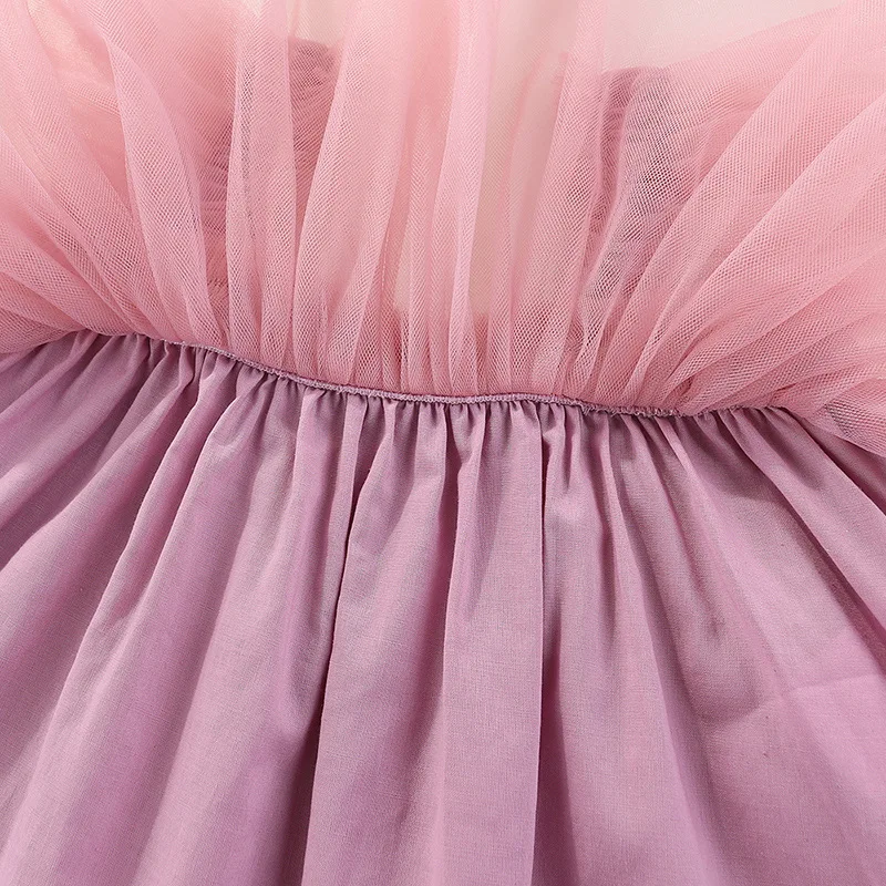 Girls Summer Tulle Dress Kids Outfit