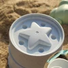 11 Pcs Sand Water Outdoor Fun Tool Bucket Beach Toy Set 4 Animal Sand Molds Shovel Rake Sprinkler Sand Sifter for Toddlers 3+Age 5