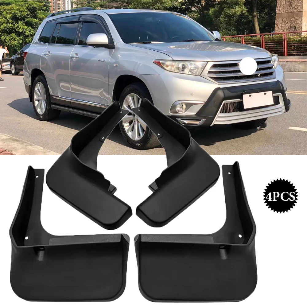 

Брызговики для Toyota Highlander 2012-2014, 4 шт.