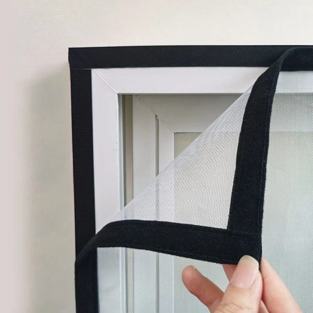 Insect Mosquito Nets For Window Screen Mesh Size Tulle Invisible Black Fiberglass Against -Mosquitoes And Flies