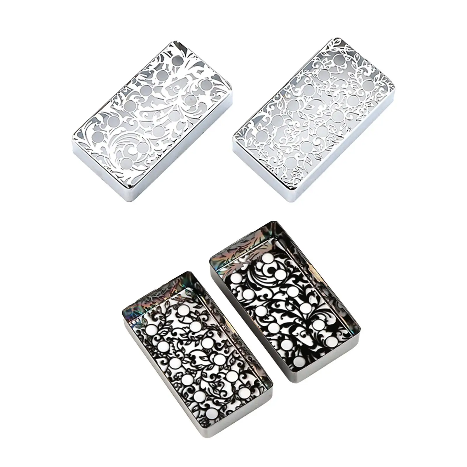 

2x Guitar Pickup Covers 50mm & 52mm 12 Hole Replacement for 6 String Electric