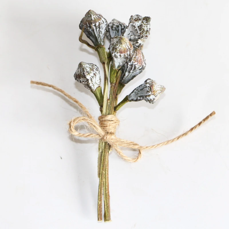 

4PCS Mini Dried Flower Bouquet Pampas Grass Bunny Tails Small Bouquet Arrangement Letterbox Gift Home Wedding Boho Decor