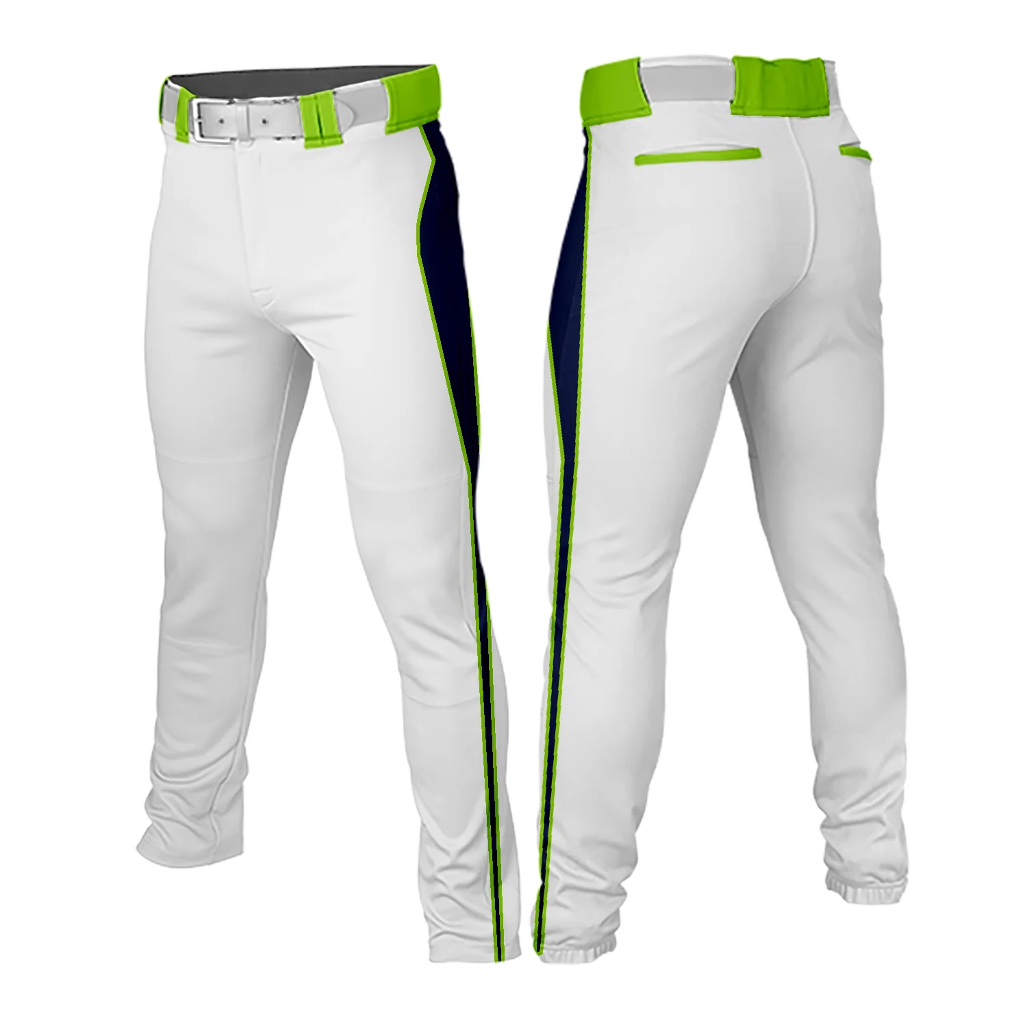 Men Youth Traditional Baseball Game Pants Softball Training Uniform Breathable Casual Sports Trousers
