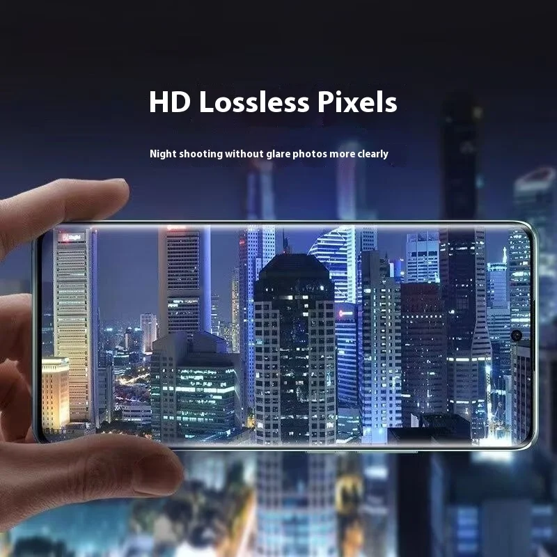 Enhanced Camera Lens Protector with Full Glue Installation - Tempered Glass Lens Cover
