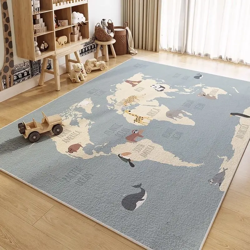 Tapis pour Enfant Sous-Marin et Cartoon