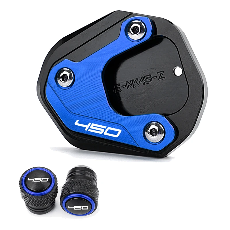 Für CFMOTO 450SR 450NK 450CLC CF MOTO 450 SR/NK/CLC 2023 2024 2025 Motorrad Seite Stehen Verlängerung unterstützung Platte Reifen Ventil Kappen – Detail 7