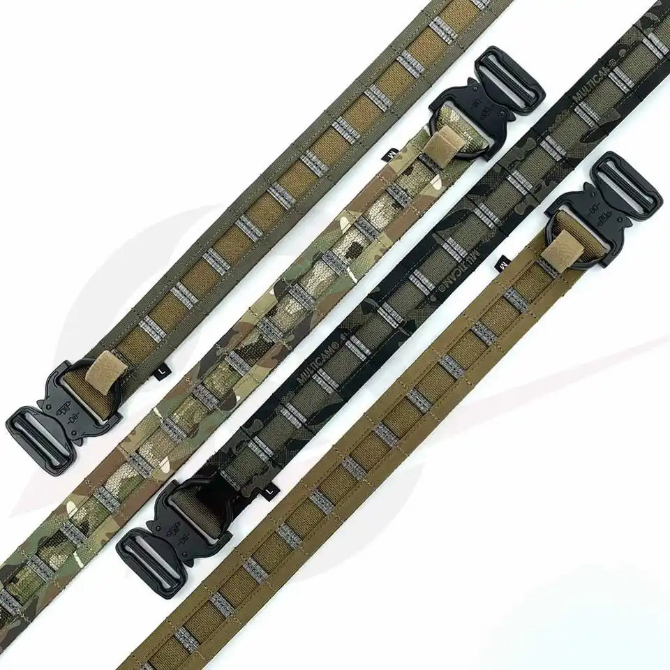 Ceinture de combat tactique Airsoft, ceinture magnétique, boucle à
