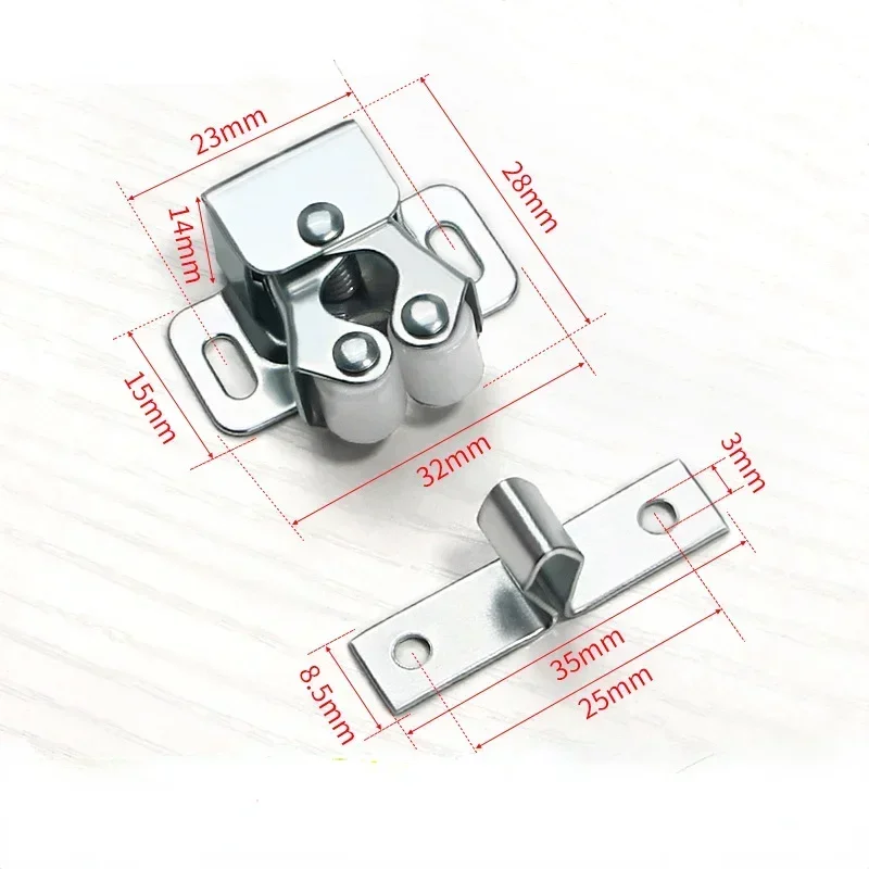 1pcs Hardware Furniture Fittings Accessories Bag Magnet Cabinet Catches Door Stop Closer Stoppers Damper er for Wardrobe