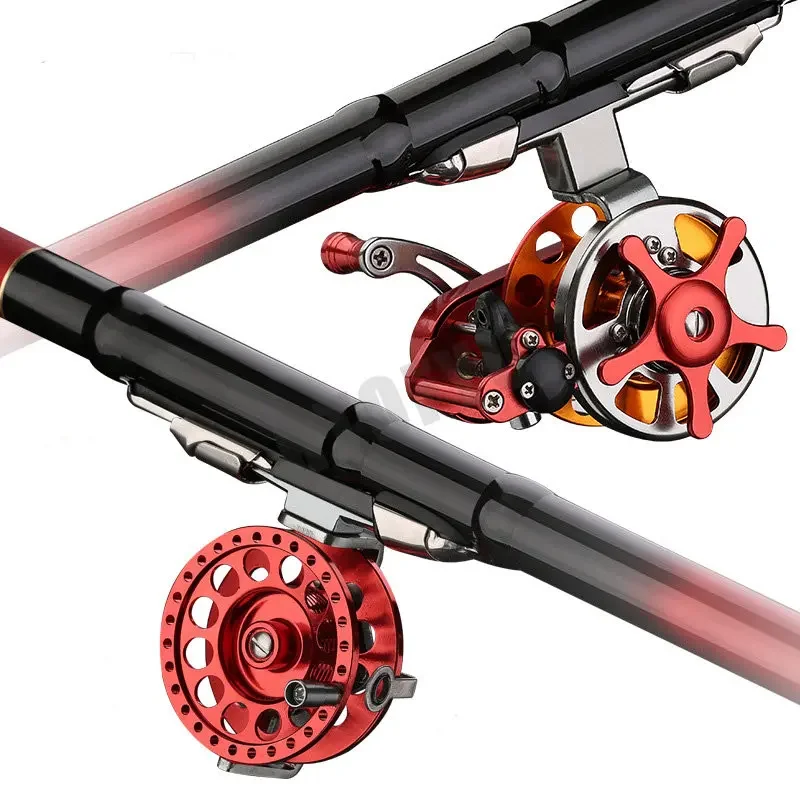 High Quality Carbon Fishing Rod 4.5M 5.4M 6.3M 7.2M Three Positioning Telescopic Spinning Fishing Tackle Sea Pole