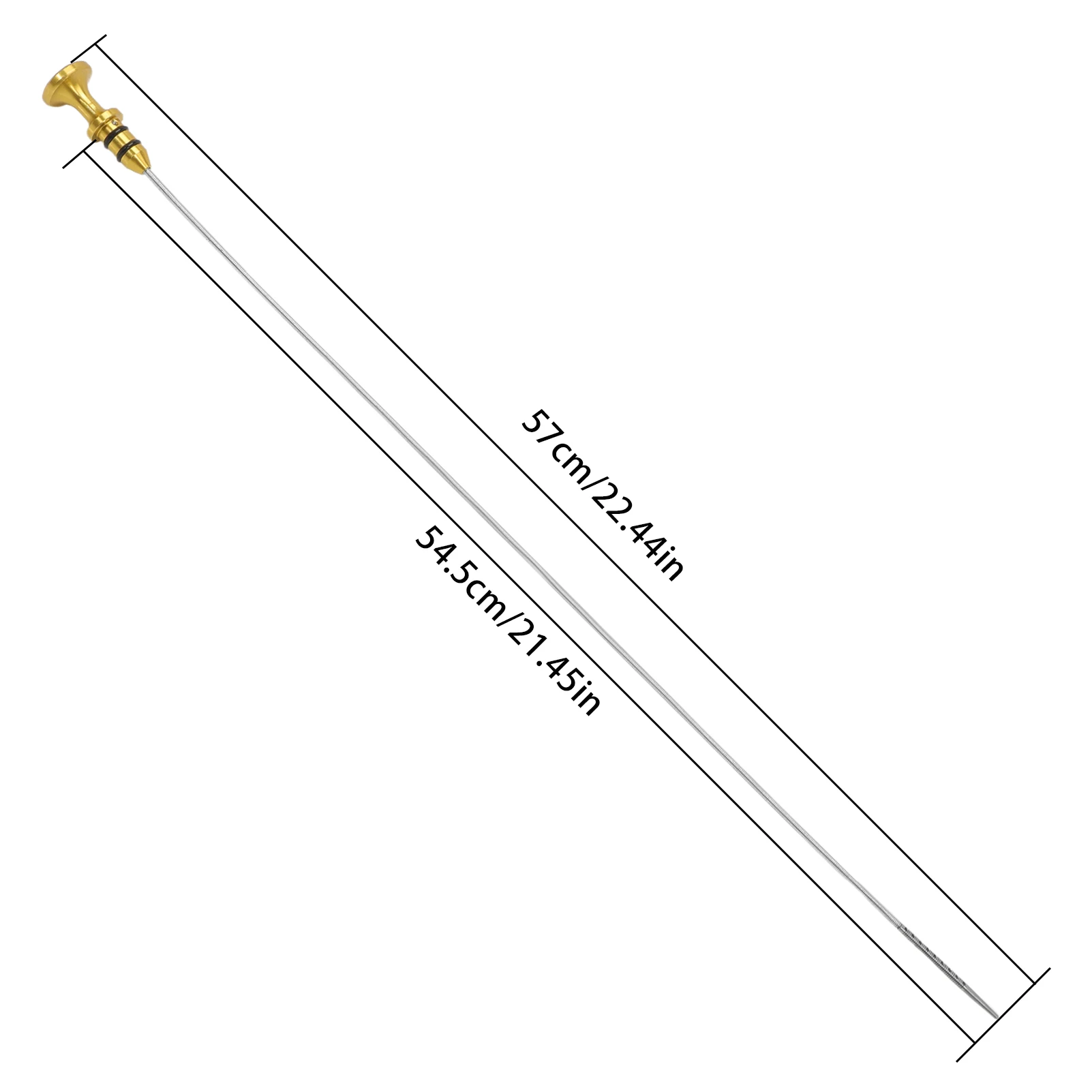 Jauge D'huile De Moteur Compatible Avec B-M-W MINI Cooper S R56 LCI R55 LCI R57 LCI R58 R59 1,6L 1143758597007 62 Cm En Acier Inoxydable