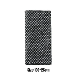 Ultra - Long Antibacterial Exfoliating Shower Towel (Black A)