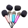 Portable 3.5mm Stereo Studio Mic KTV Karaoke Mini Microphone For Smart Phone Laptop PC Desktop Handheld Audio Microphone 1