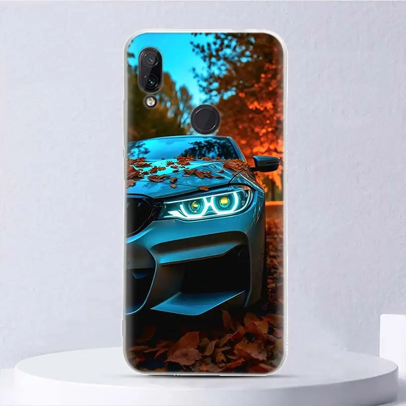 Monochrome Sport-Inspired Soft Phone Case